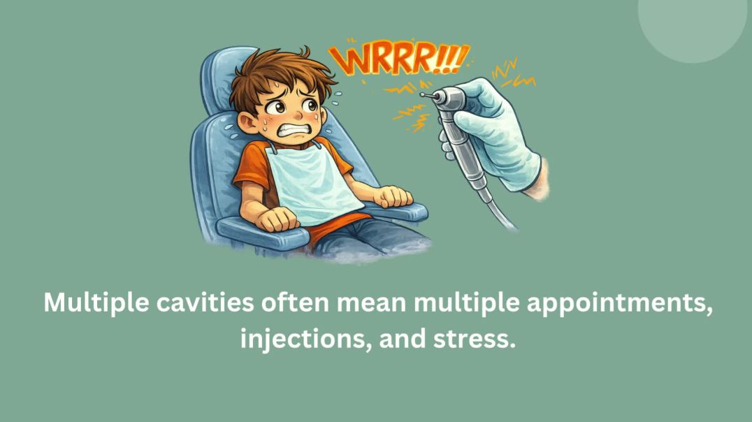 ⁣Treating Multiple Cavities in One Visit with Laser Dentistry