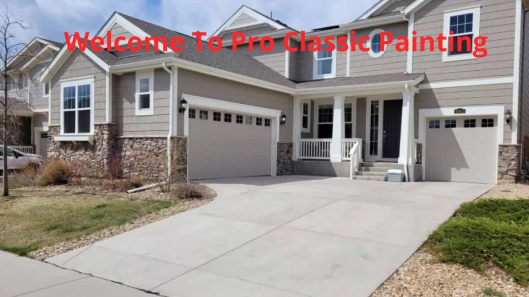 ⁣Pro Classic Painting Company in Aurora, CO | (303) 880-7235