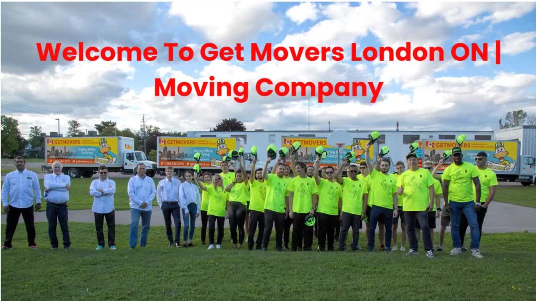 ⁣Get Movers | Best Moving Company in London, ON