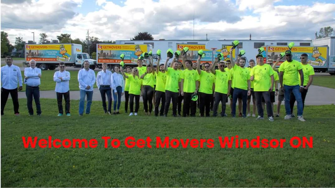 ⁣Get Movers | #1 Moving Company in Windsor, ON | N8T 1E3