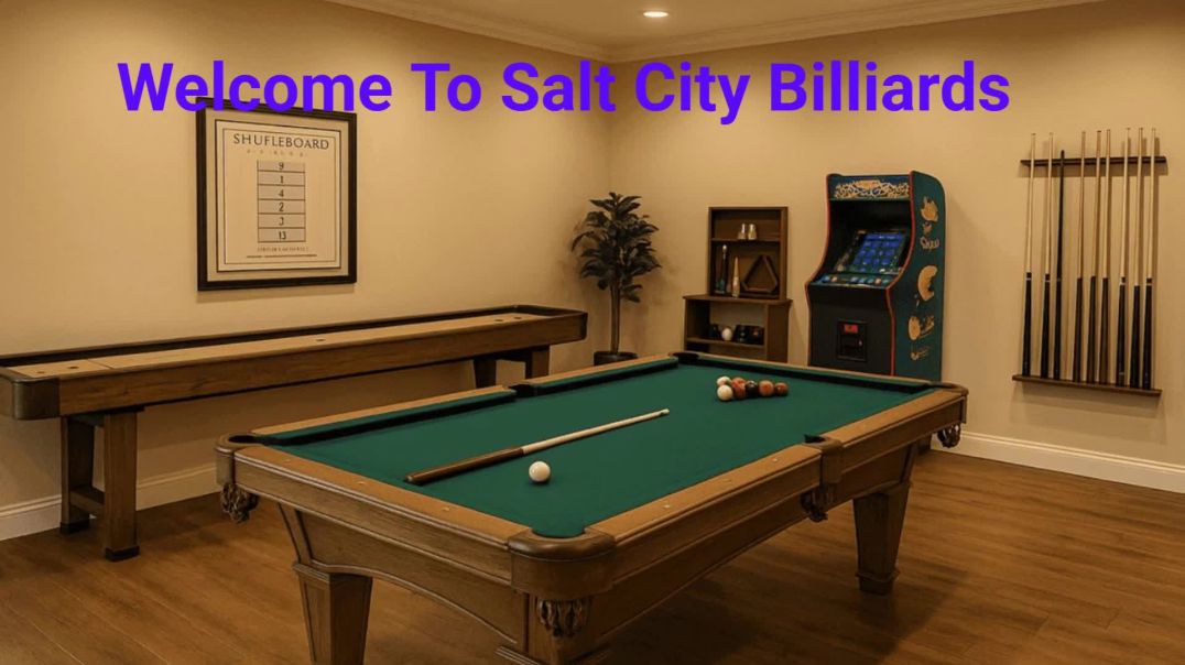 ⁣Salt City Billiards - Pool Hall in Salt Lake City, UT