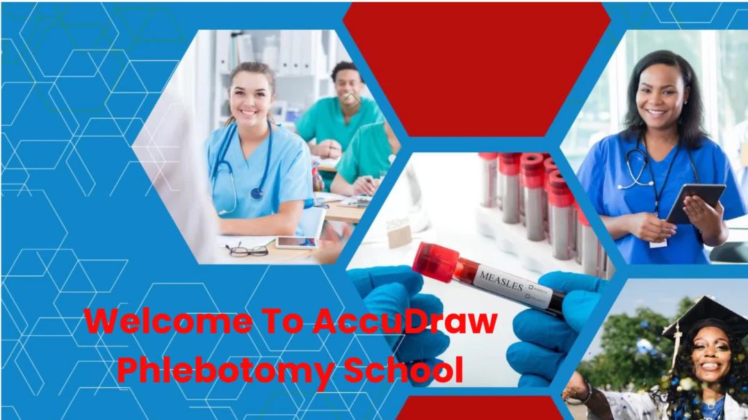 ⁣AccuDraw Phlebotomy Training School in Houston, TX
