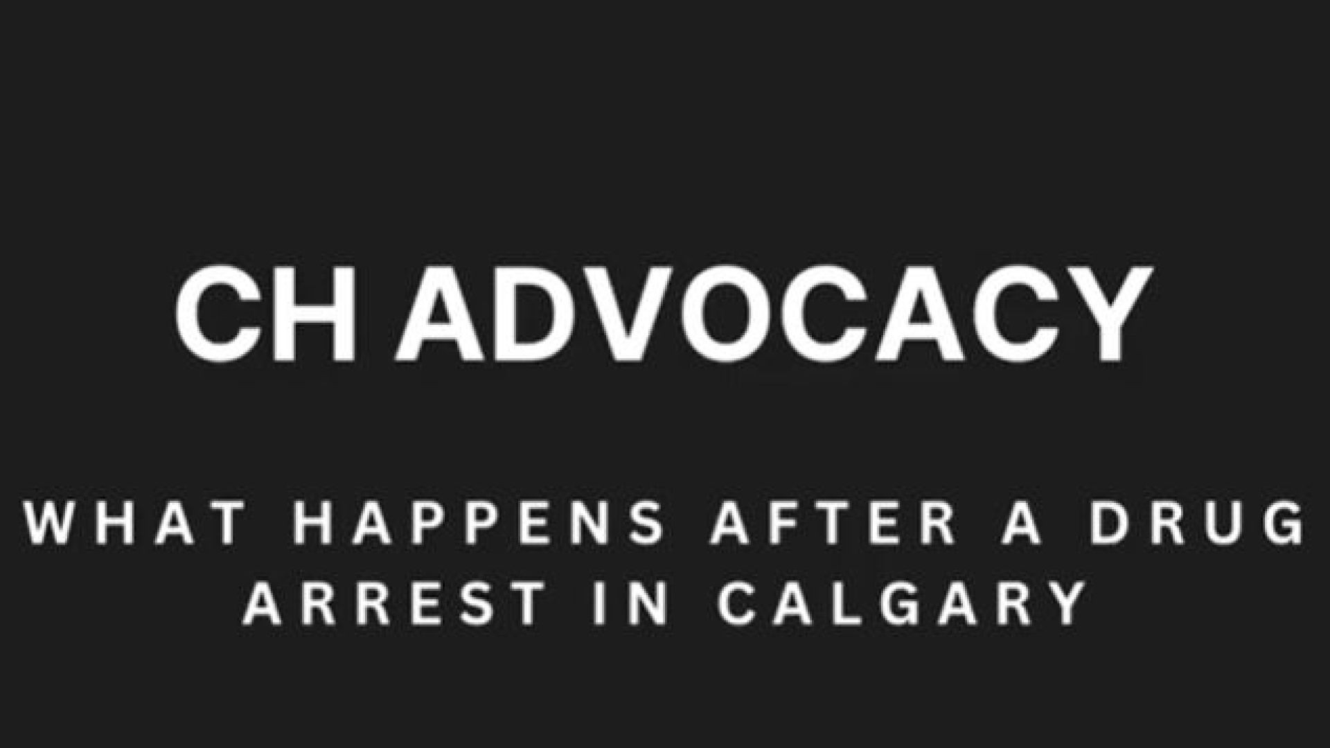 ⁣What Happens After a Drug Arrest in Calgary? Step-by-Step Legal Guide