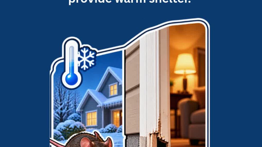 ⁣Fall and Winter Pest Problems in Barrie