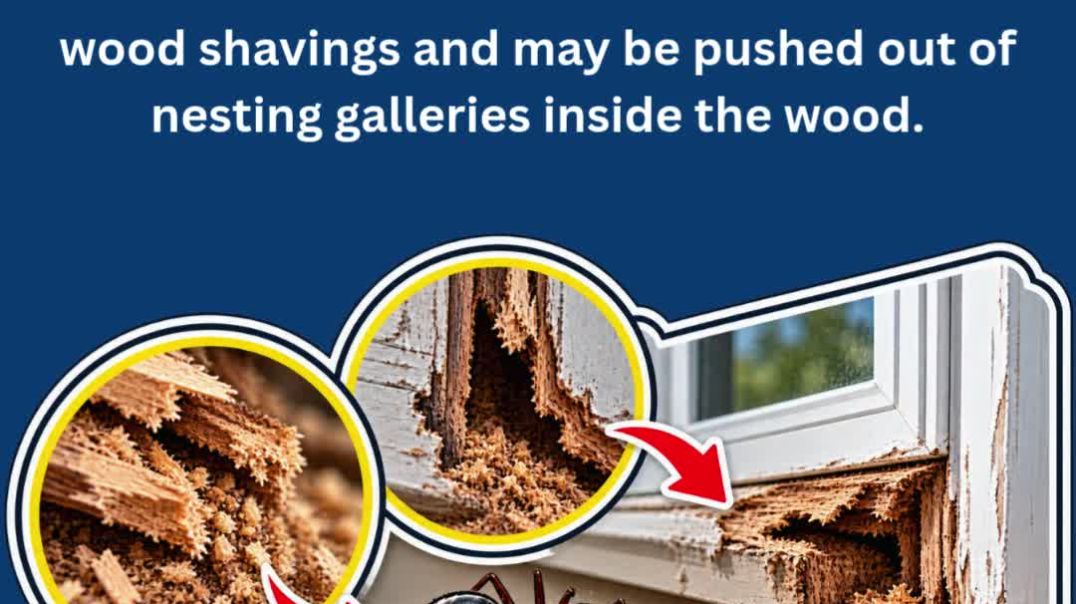 ⁣Early Signs of Carpenter Ant and Termite Damage