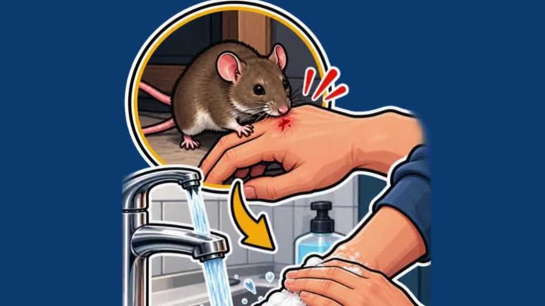⁣What to Do After a Mouse Bite