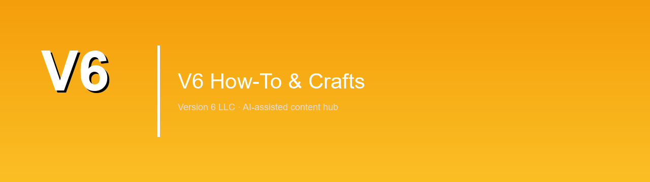 V6 HowTo Crafts Hub