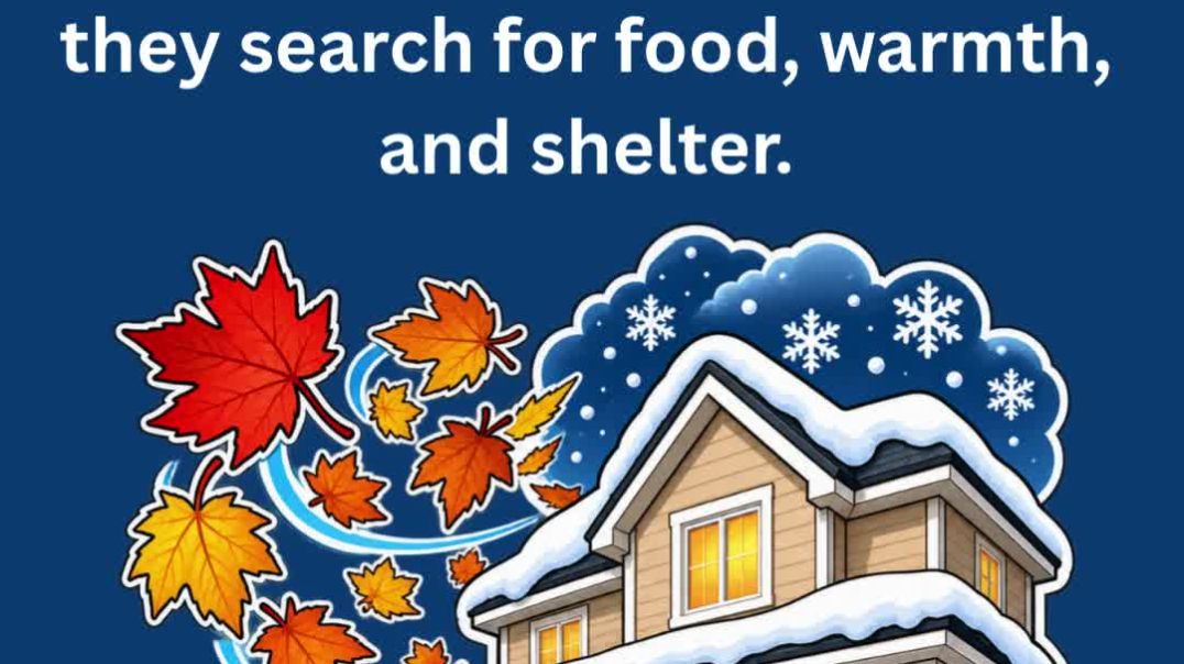⁣Fall and Winter Pest Problems in Barrie
