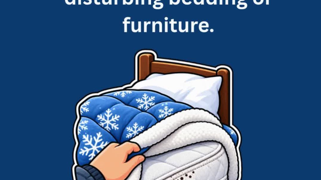 ⁣Suspect Bed Bugs This Winter Check Before Moving Bedding