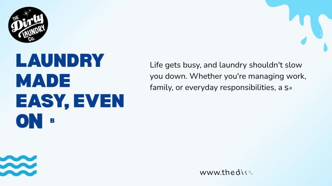 ⁣Too Busy for Laundry Get Fresh Clothes the Same Day in Colorado Springs!