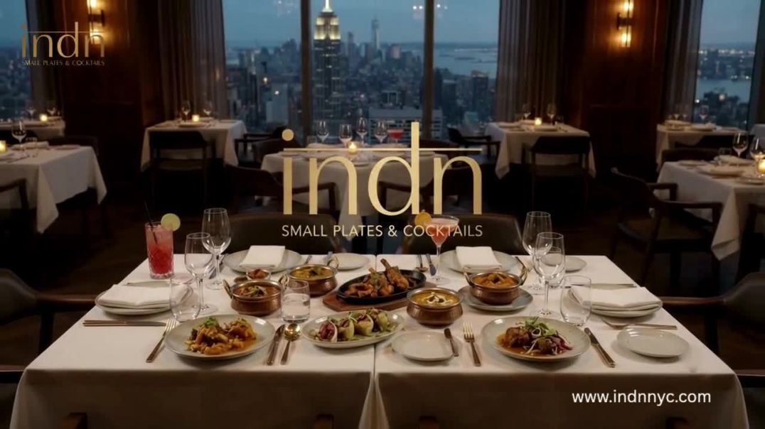 ⁣Luxury Indian Restaurant NYC_ Discover Modern Dining at INDN