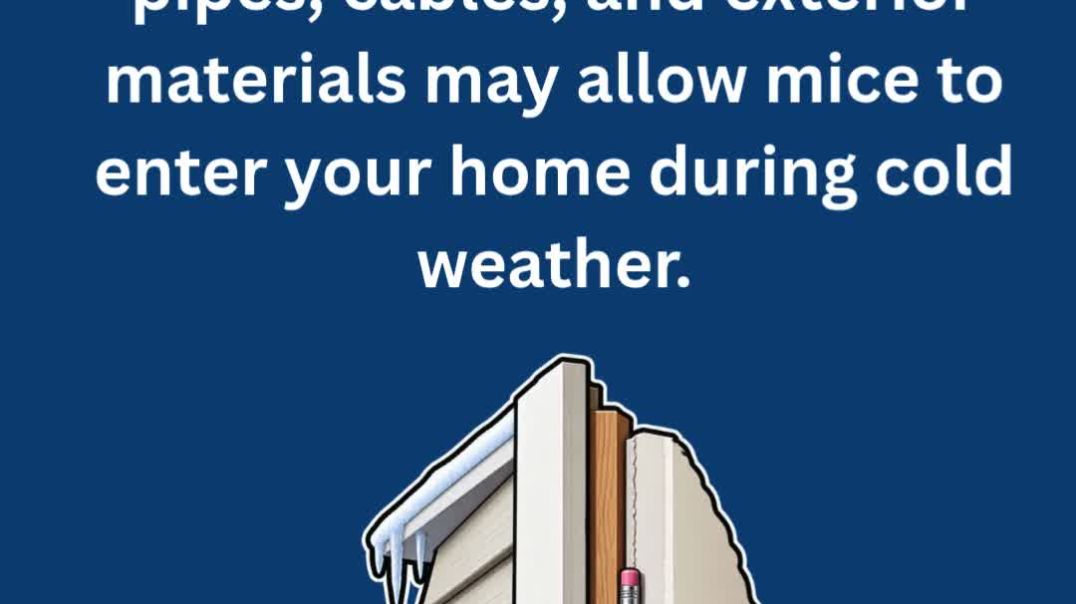 ⁣How Mice Get Into Barrie Homes During Cold Weather